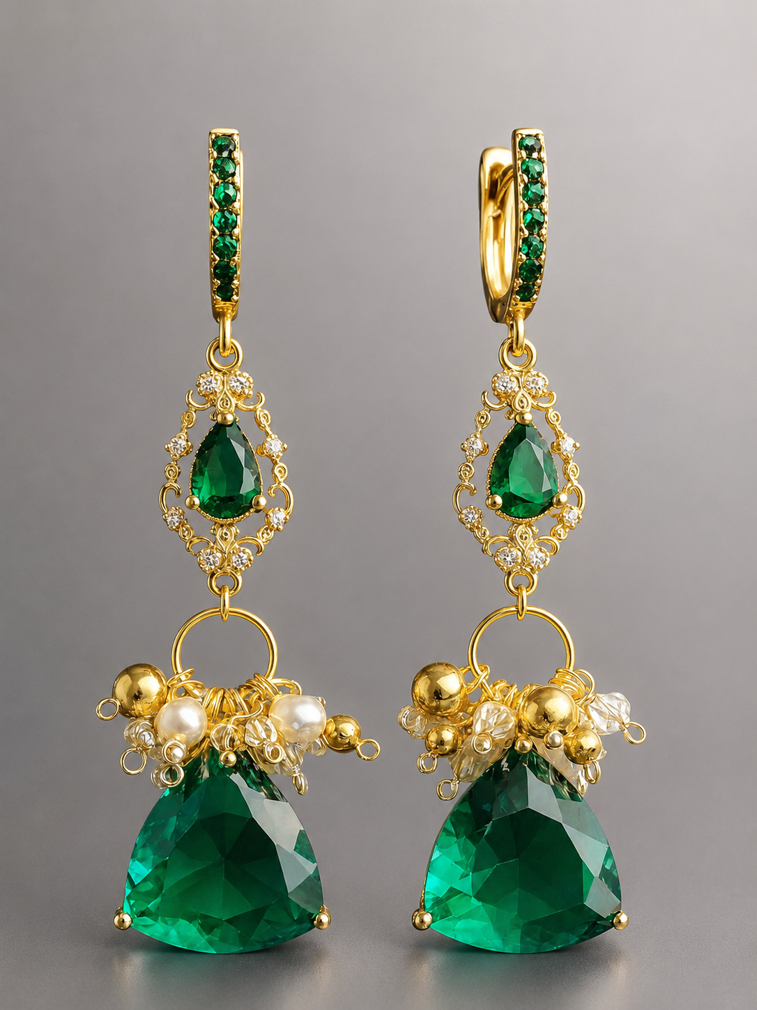 Emerald Verde Earrings