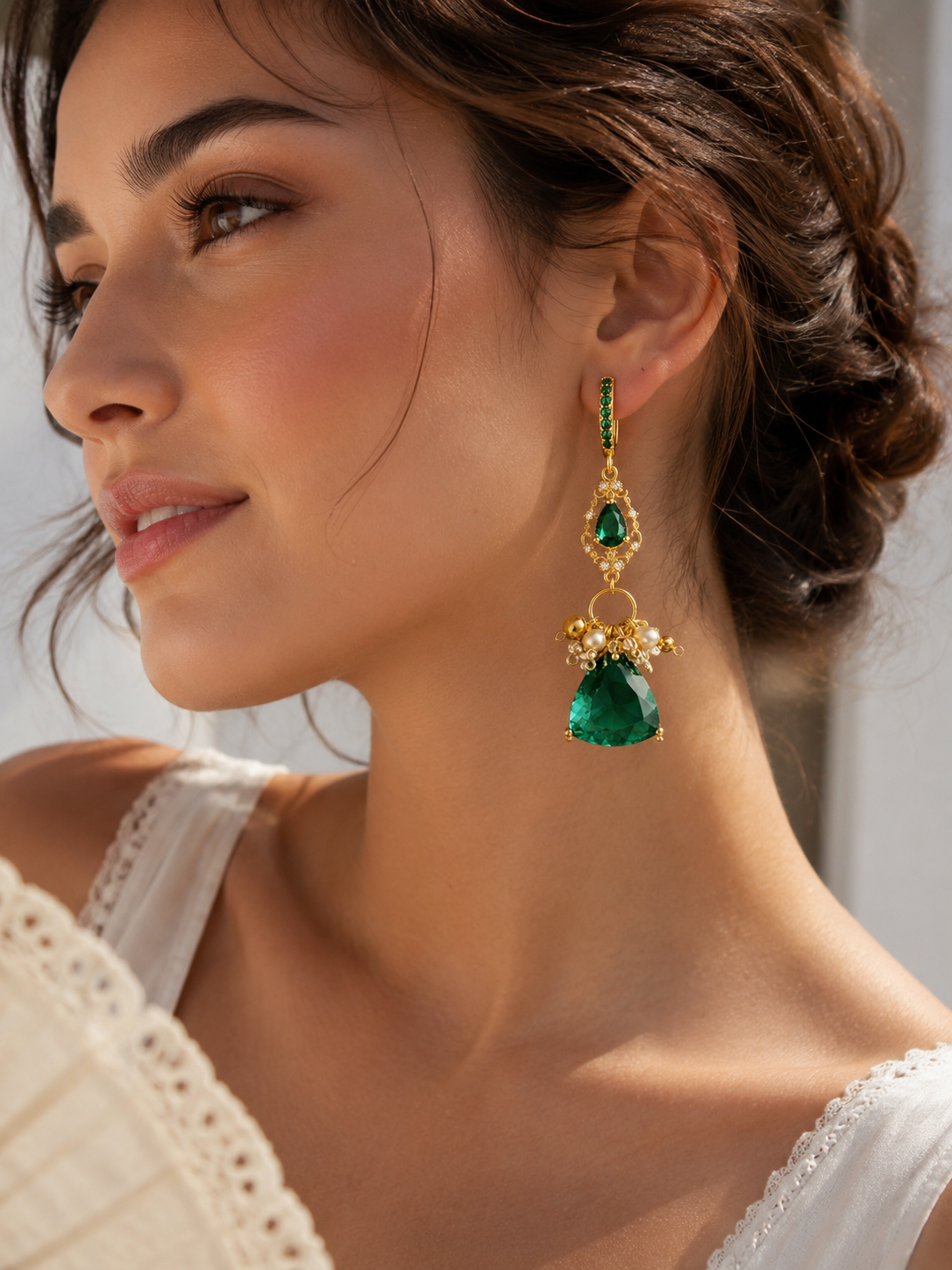 Emerald Verde Earrings