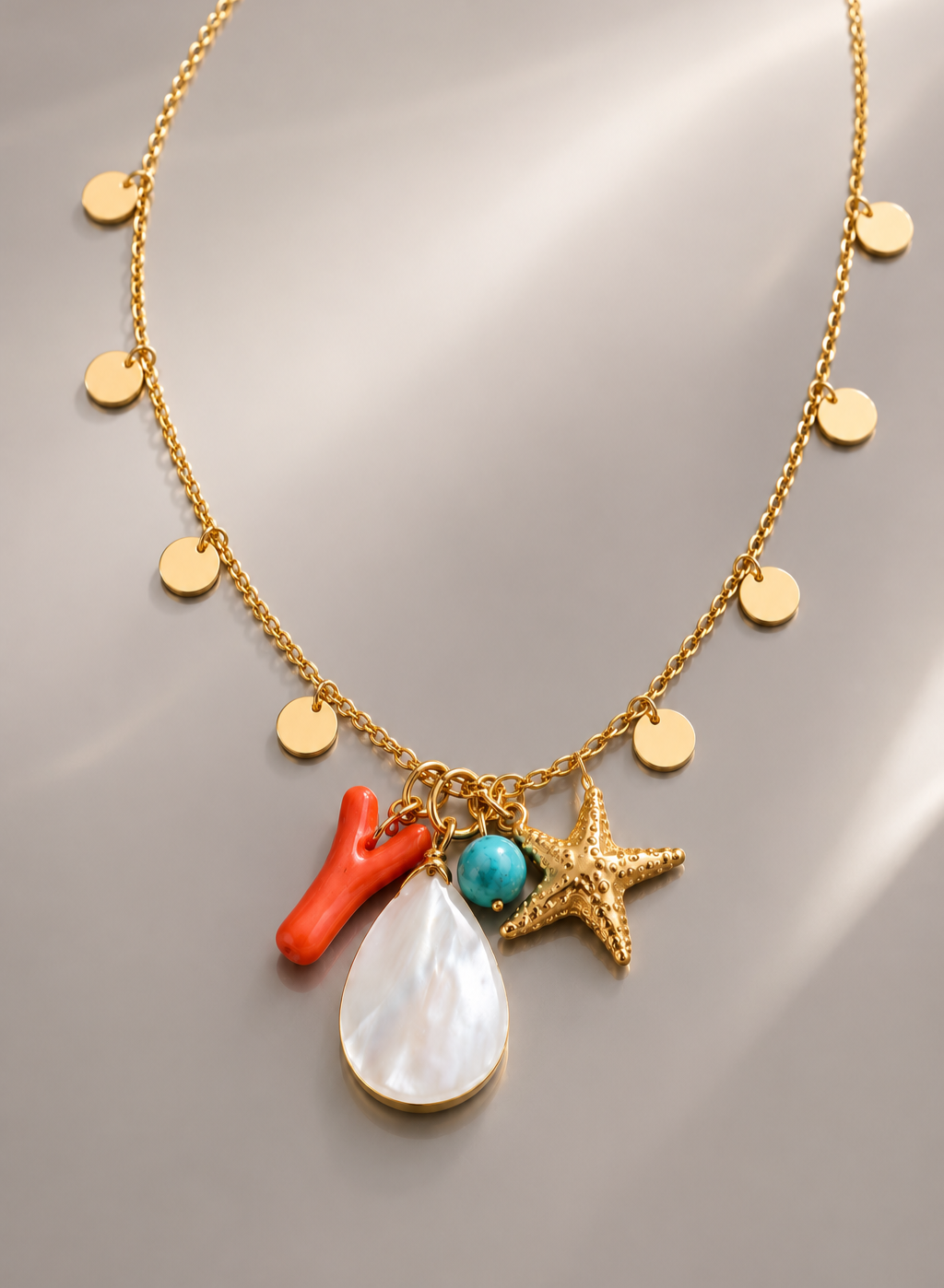 Ocean Charm Necklace