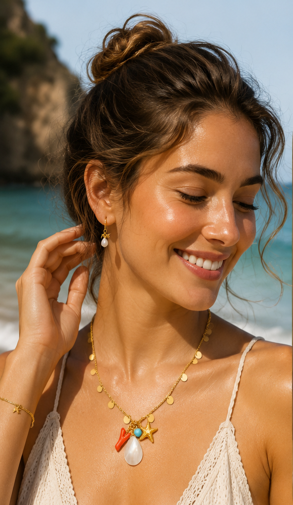 Ocean Charm Necklace