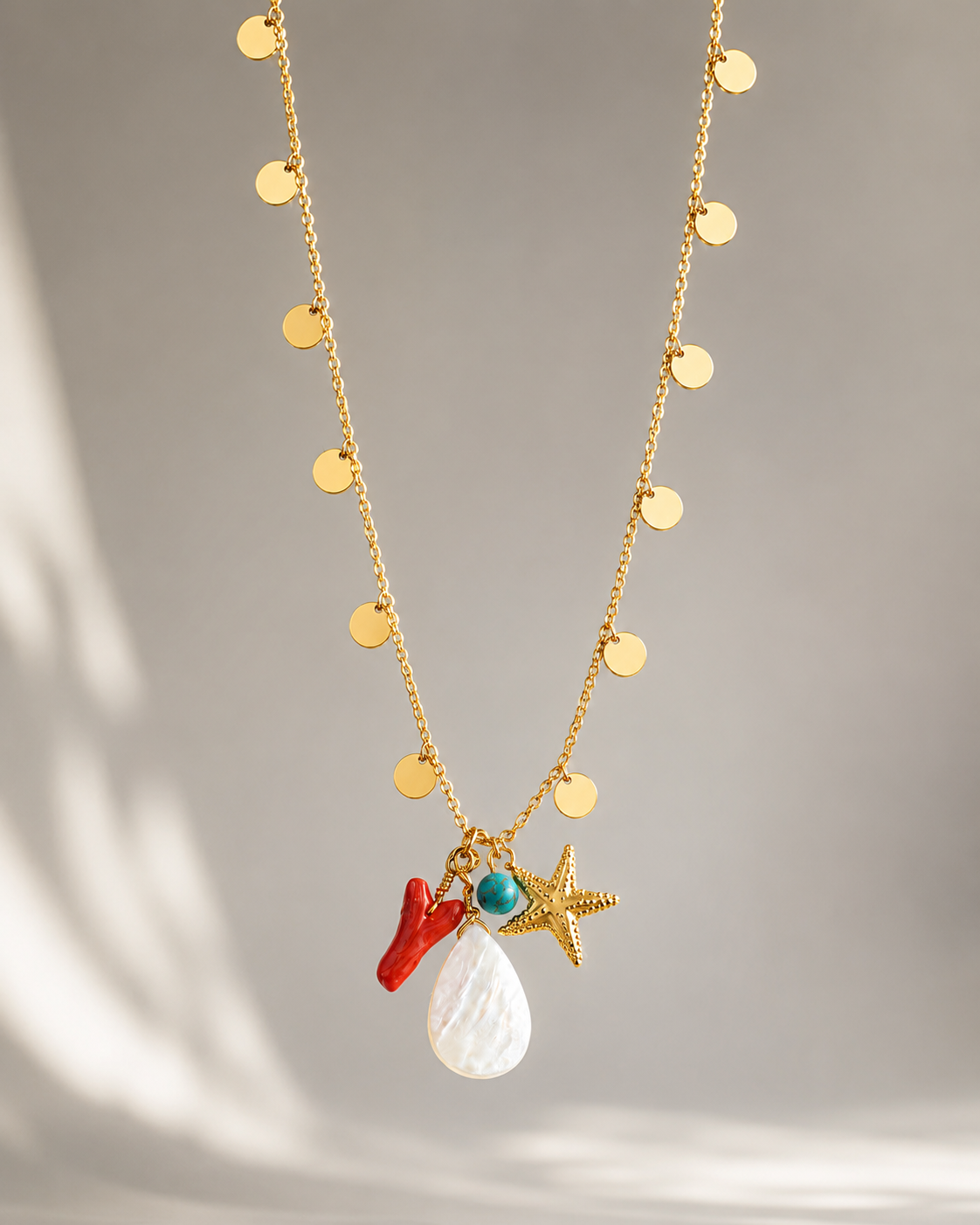 Ocean Charm Necklace