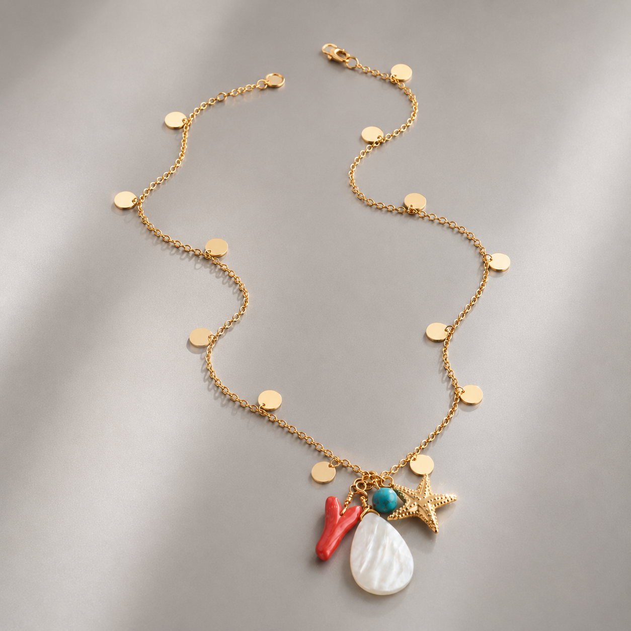 Ocean Charm Necklace