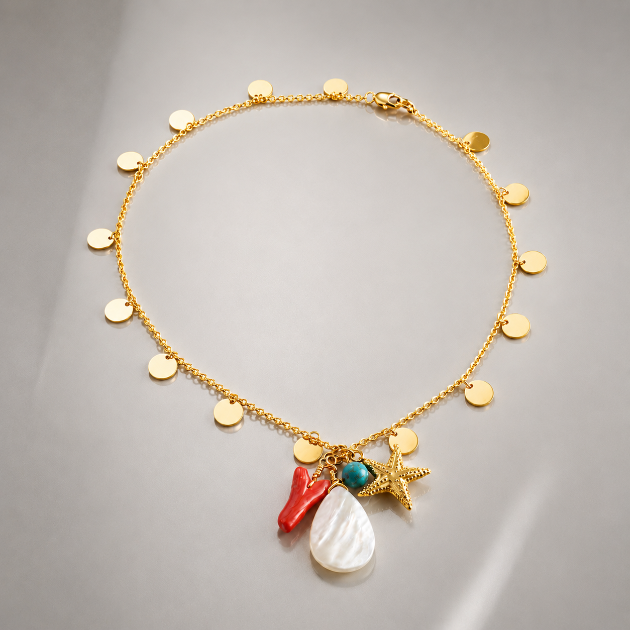 Ocean Charm Necklace