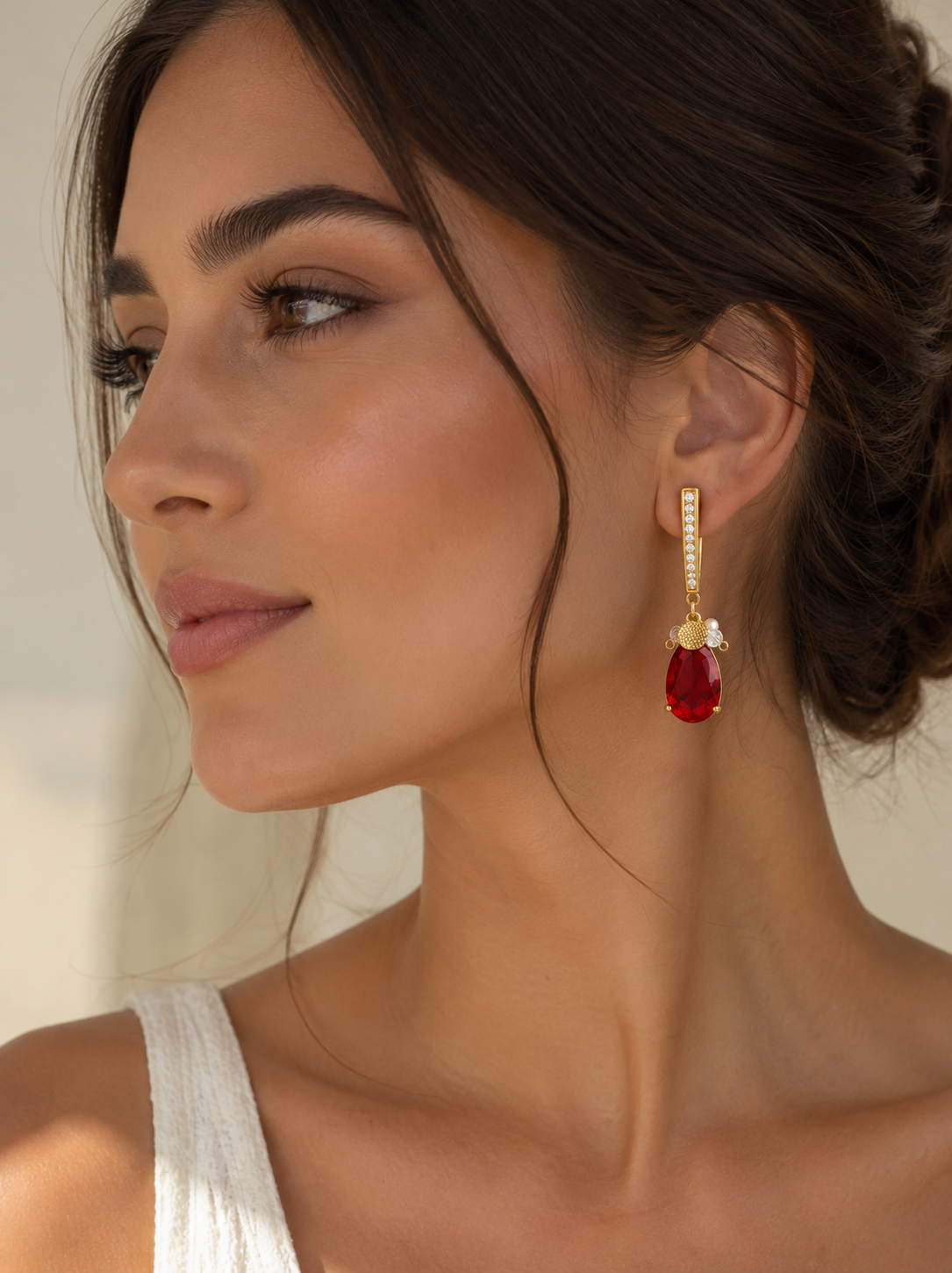 Velour Rouge Earrings